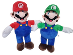 Super Mario Bros Muñeco de Peluche Mario & Luigi 40 cm